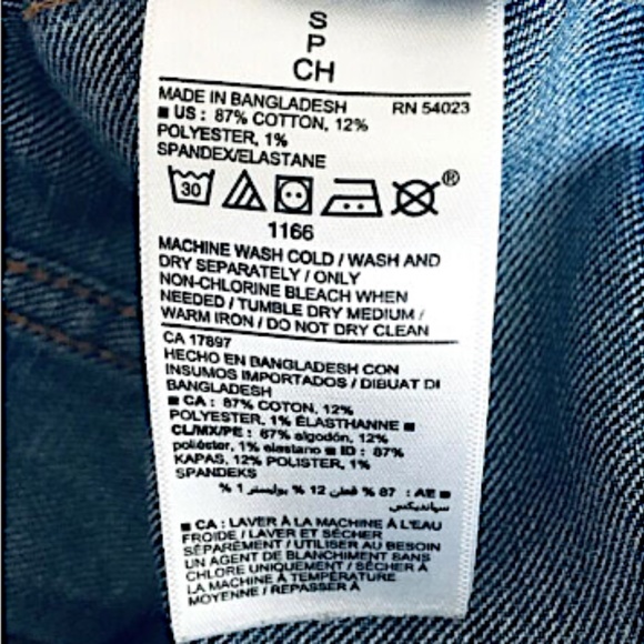 Old Navy Women's Jean Jacket Small Buttons Denim - Picture 7 of 10